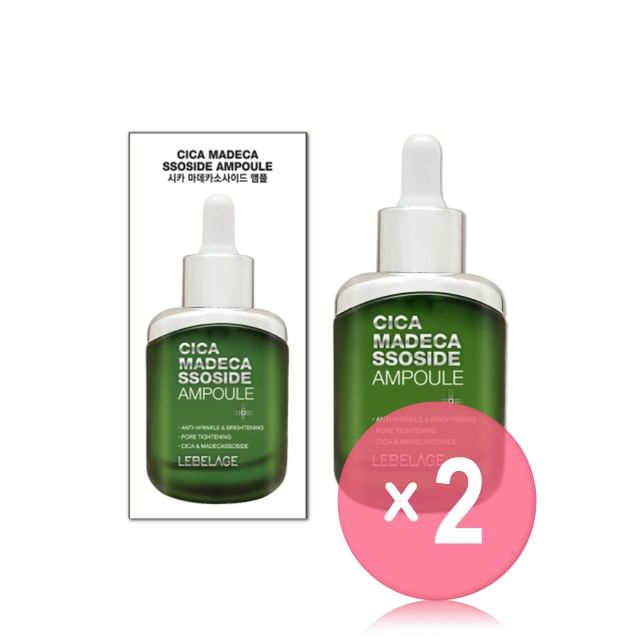 LEBELAGE-Cica Madecassoside Ampoule 2pcs Bundle Set