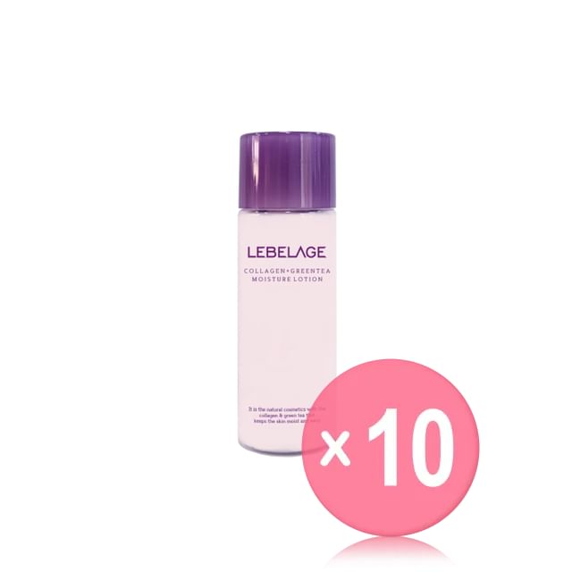 LEBELAGE-Collagen Green Tea Moisture Lotion Mini 10pcs Bundle Set