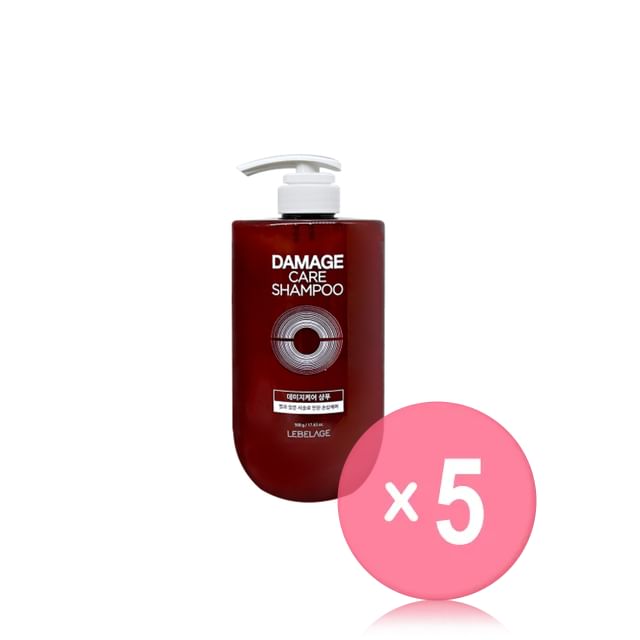 LEBELAGE-Damage Care Shampoo 5pcs Bundle Set