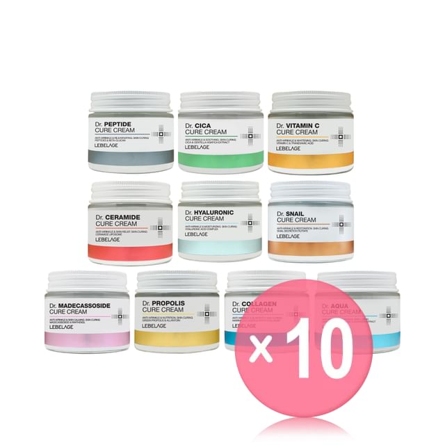 LEBELAGE-Dr Cure Cream - 10 Types 10pcs Bundle Set