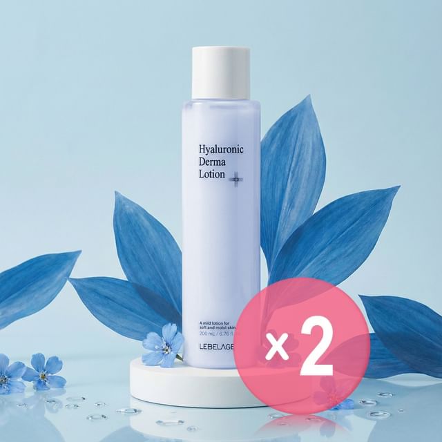 LEBELAGE-Dr Hyaluronic Derma Lotion 2pcs Bundle Set