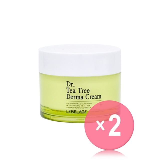 LEBELAGE-Dr Tea Tree Derma Cream 2pcs Bundle Set