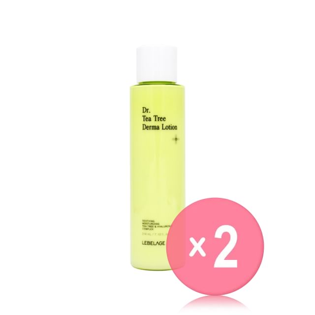 LEBELAGE-Dr Tea Tree Derma Lotion 2pcs Bundle Set