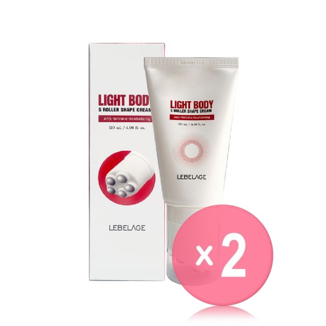 LEBELAGE-Light Body 5 Roller Shape Cream 2pcs Bundle Set