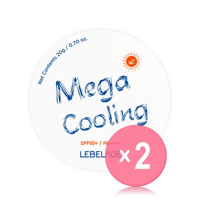 LEBELAGE-Mega Cooling Sun Cushion 2pcs Bundle Set
