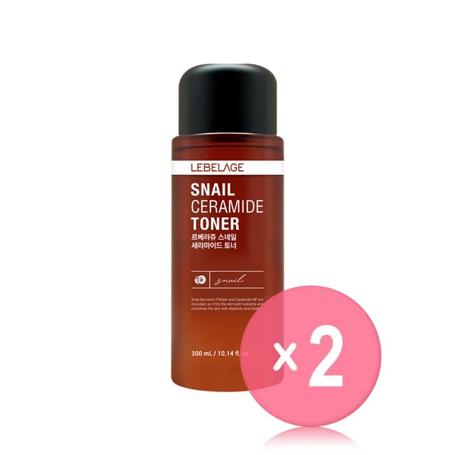 LEBELAGE-Snail Ceramide Toner 2pcs Bundle Set