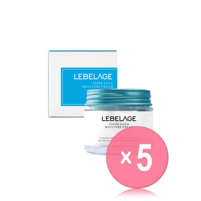LEBELAGE-Super Aqua Moisture Cream 5pcs Bundle Set
