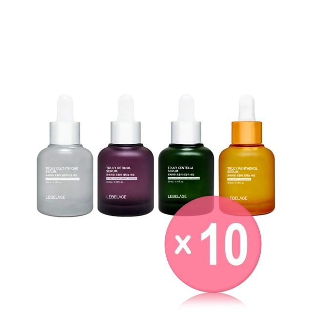 LEBELAGE-Truly Serum - 4 Types 10pcs Bundle Set