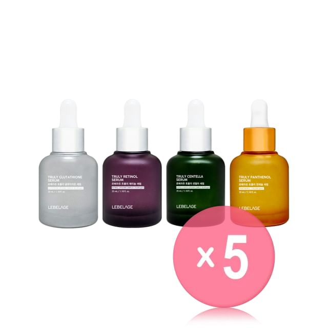 LEBELAGE-Truly Serum - 4 Types 5pcs Bundle Set
