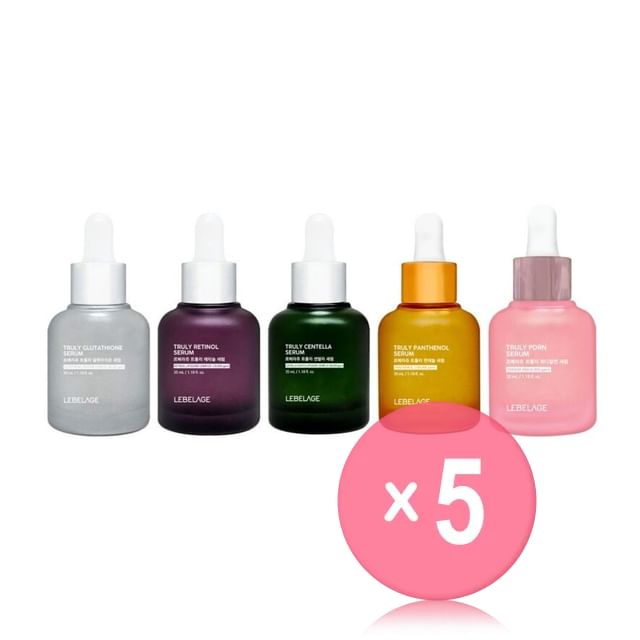 LEBELAGE-Truly Serum - 5 Types 5pcs Bundle Set