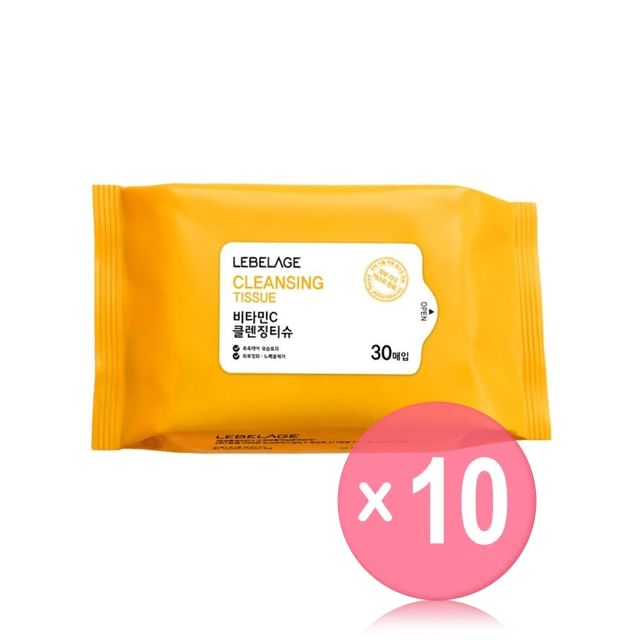 LEBELAGE-Vitamin C Cleansing Tissue 10pcs Bundle Set