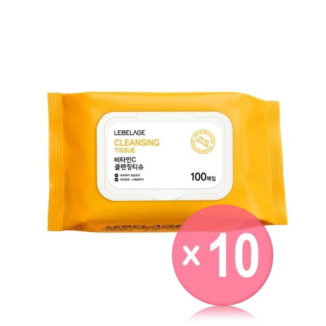LEBELAGE-Vitamin C Cleansing Tissue Jumbo 10pcs Bundle Set
