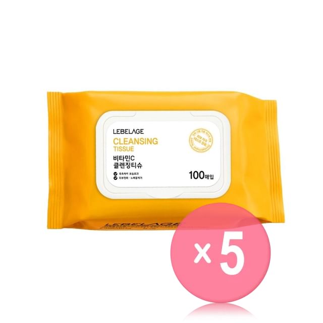 LEBELAGE-Vitamin C Cleansing Tissue Jumbo 5pcs Bundle Set