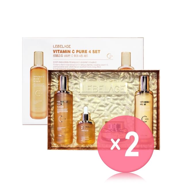 LEBELAGE-Vitamin C Pure 4 Set 2pcs Bundle Set