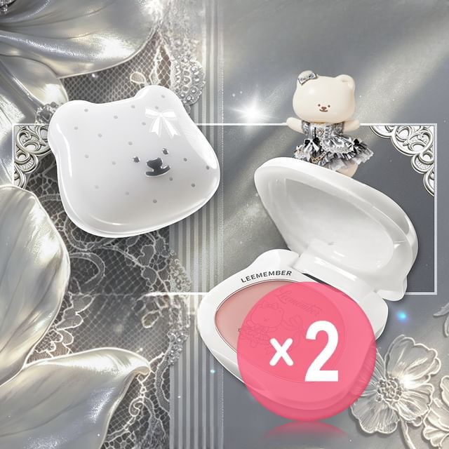 LEEMEMBER-Cream Blush Grace Lace Edition - 2 Colors 2pcs Bundle Set
