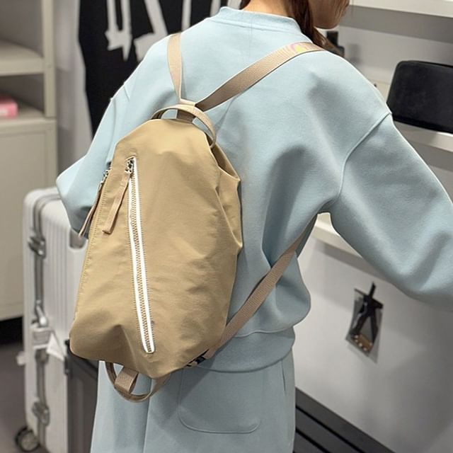 leopar-Plain Backpack