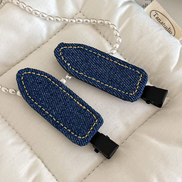 LIDO-Denim Hair Clip