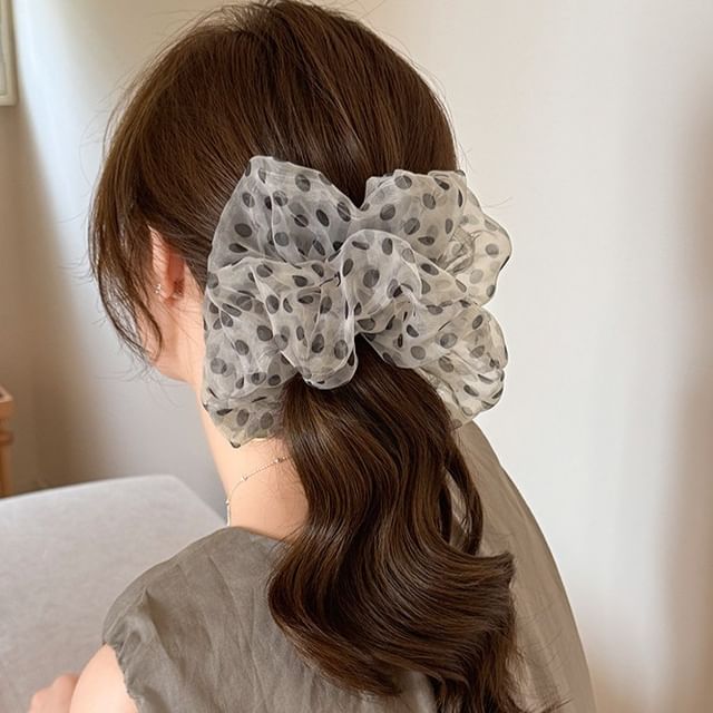 LIDO-Polka Dot Scrunchie