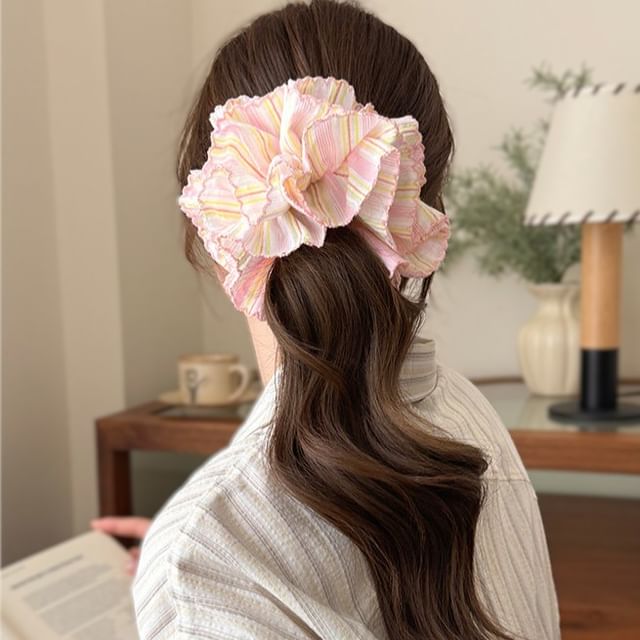 LIDO-Striped Scrunchie