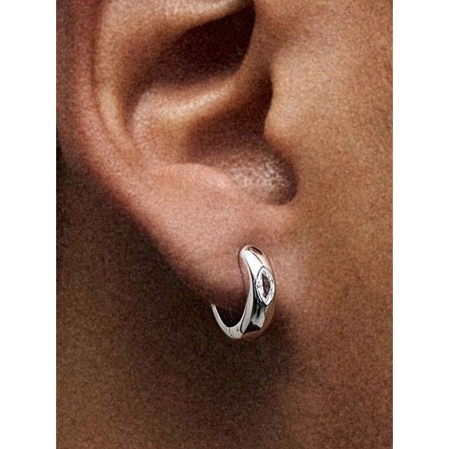 Lilafey-CZ Huggie Earring Various Designs