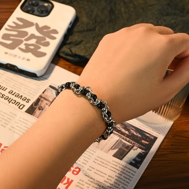 Lilafey-Faux Pearl Bracelet