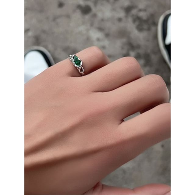 Lilafey-Gemstone Twig Ring Various Designs