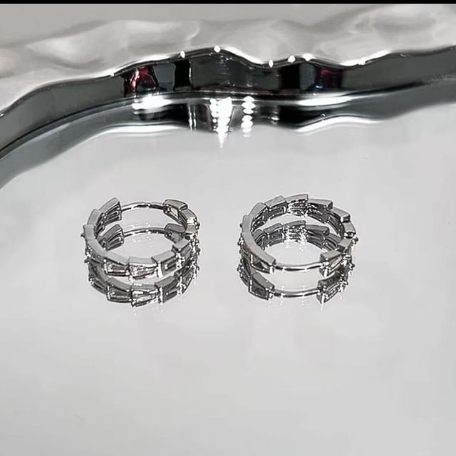 Lilafey-Metal Hoop Earring