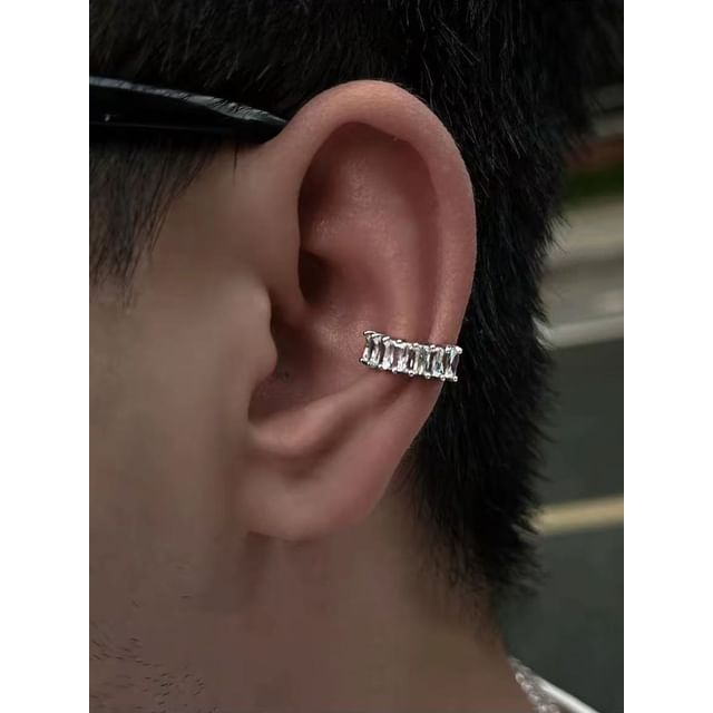 Lilafey-Rhinestone Alloy Ear Cuff Set