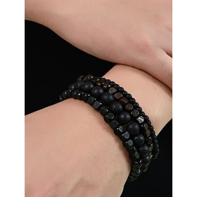 Lilafey-Set Of 4 Beaded Bracelet