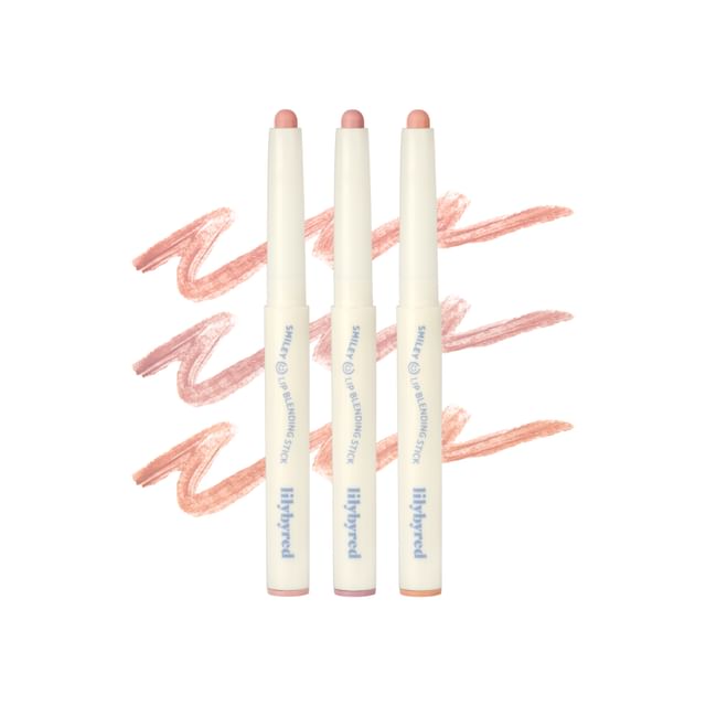 lilybyred-Smiley Lip Blending Stick Milk Gummy Edition - Crayon à lèvres - 3 couleurs