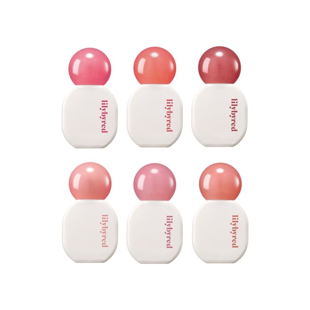 lilybyred-Sugar Wrapping Tint Gloss Mini - Mini gloss teinté effet miroir - 6 teintes