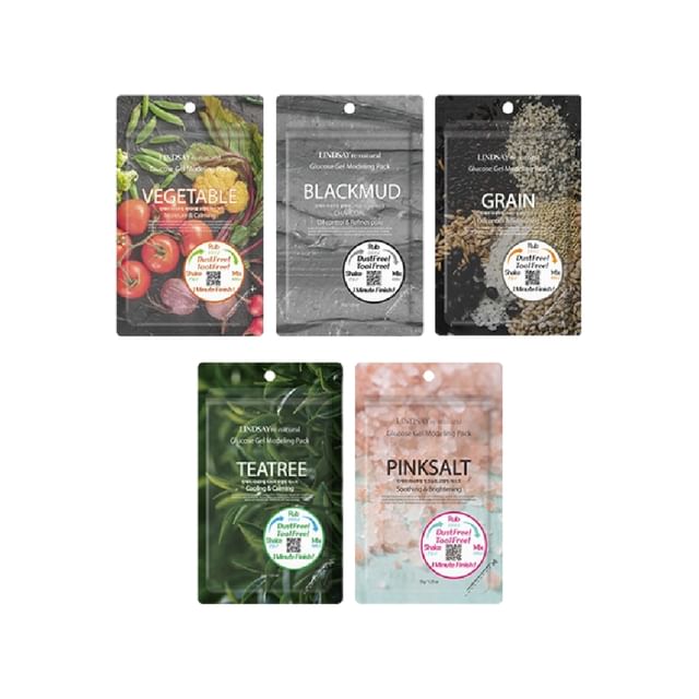 LINDSAY-renatural Glucose Gel Modeling Pack - 5 Types