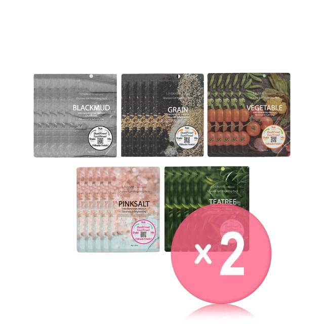 LINDSAY-renatural Glucose Gel Modeling Pack Set - 5 Types 2pcs Bundle Set