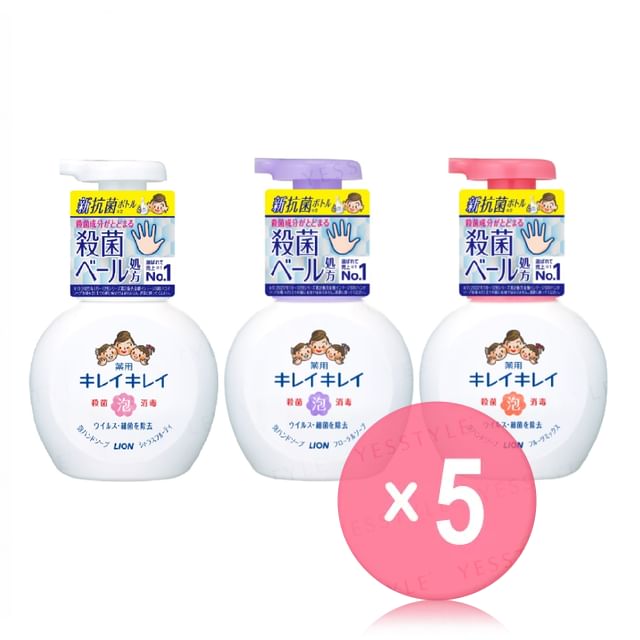 LION-KireiKirei Foam Hand Soap 5pcs Bundle Set