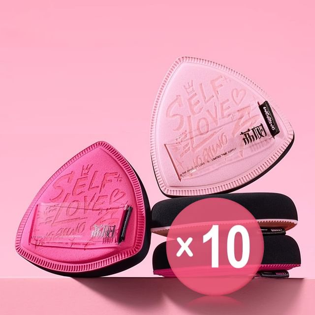 lishu-Powder Puff Set with Case Self Love Limited Edition 10pcs Bundle Set