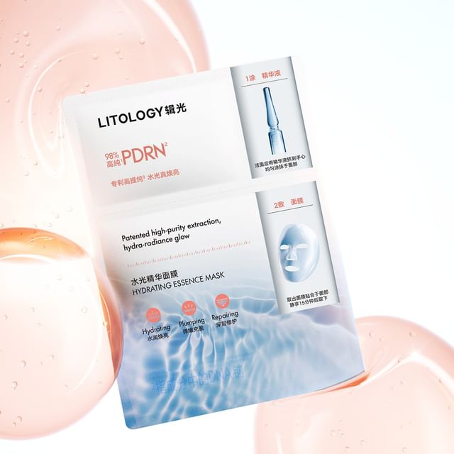 Litology-Máscara Facial 98 High Purity PDRN Hydrating Essence