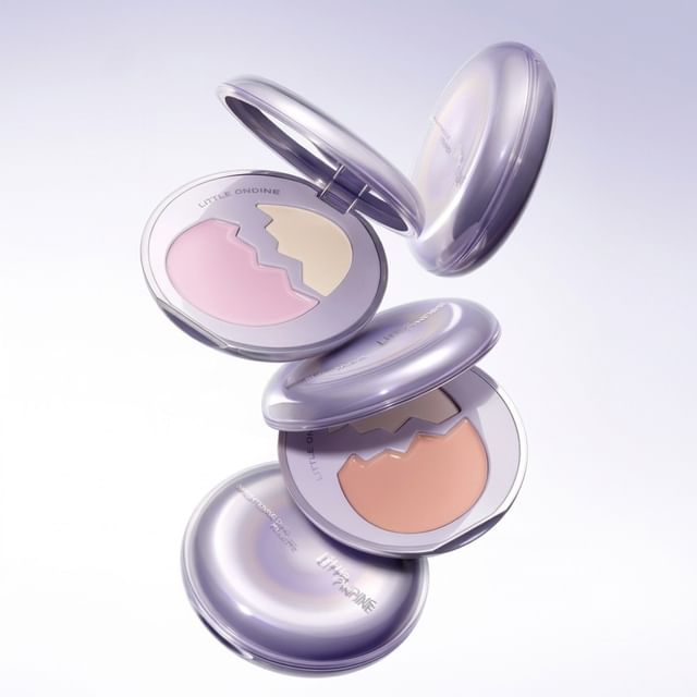 LITTLE ONDINE-Easter Egg Double-effect Highlighter Palette - 3 Types
