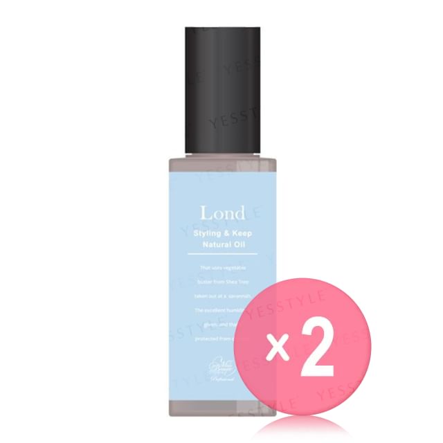 Lond Ginza-Styling Keep Natural Oil 2pcs Bundle Set
