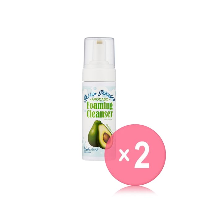 lookATME-Bubble Purifying Foaming Cleanser Avocado 2pcs Bundle Set