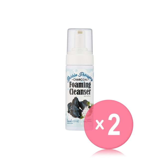 lookATME-Bubble Purifying Foaming Cleanser Charcoal 2pcs Bundle Set