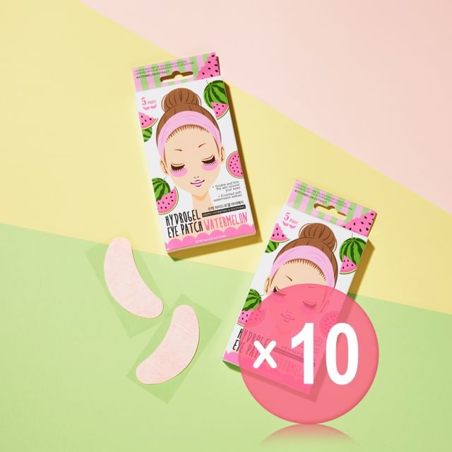 lookATME-Hydro Gel Eye PatchWatermelon 10pcs Bundle Set