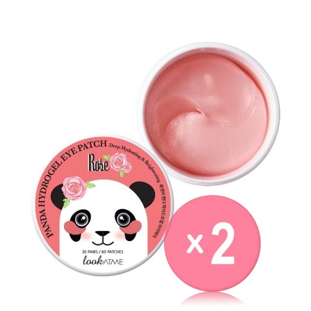 lookATME-Panda Hydro Gel Eye Patch Rose 2pcs Bundle Set