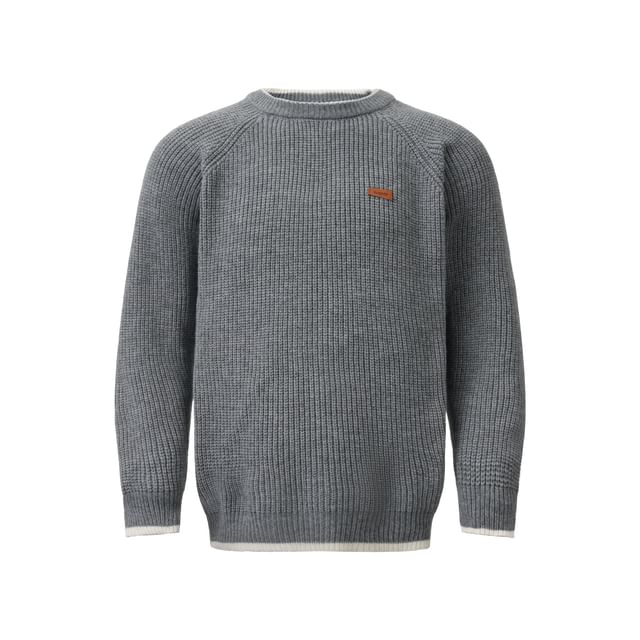 Lorencho-Crew Neck Plain Sweater