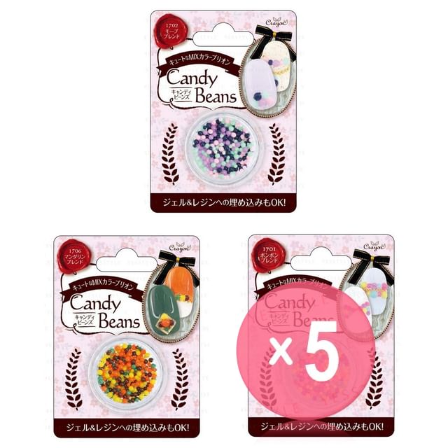 LUCKY TRENDY-Crayon Candy Beans 5pcs Bundle Set