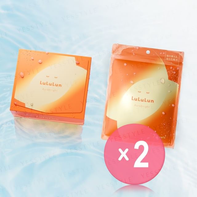 LuLuLun-Aura Bright Mask 2pcs Bundle Set