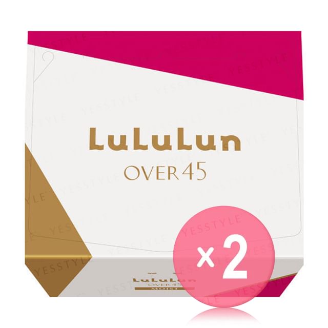 LuLuLun-Over 45 Face Mask Moist 2pcs Bundle Set
