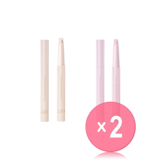 LUNA-D Cut Layer Highlighter Stick - 2 Colors 2pcs Bundle Set