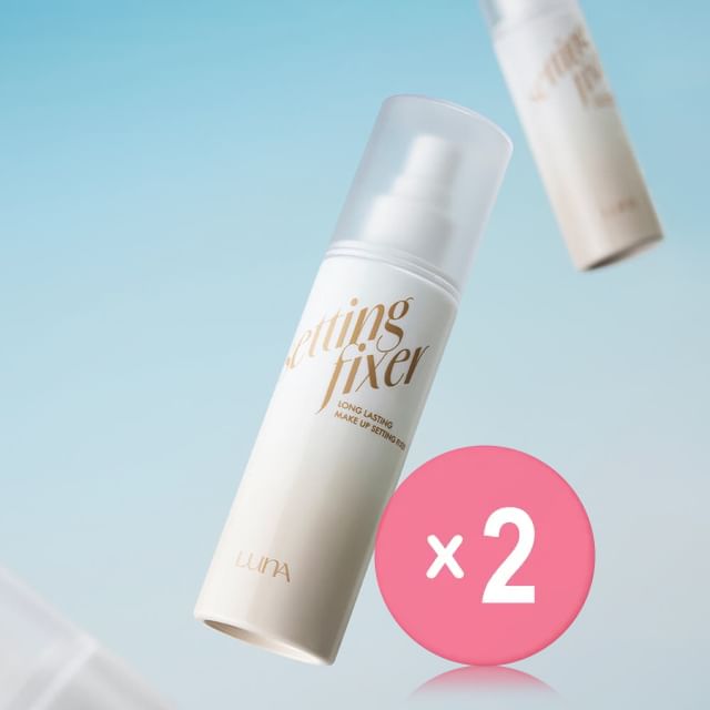 LUNA-Long Lasting Make Up Setting Fixer 2pcs Bundle Set