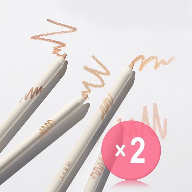 LUNA-Soft Formula Pencil - 4 Colors 2pcs Bundle Set