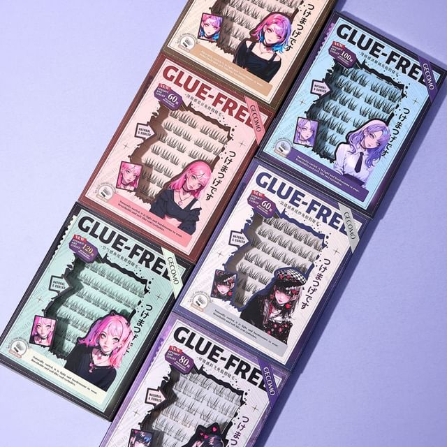 LuxeFlutter-Cluster False Eyelashes Various Designs